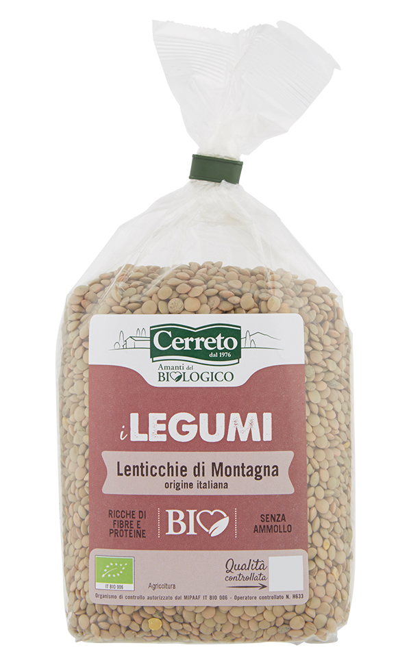 Organic Mountain Lentils