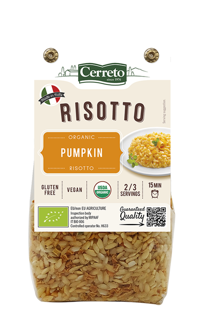 Organic Pumpkin Risotto