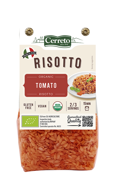 Organic Tomato Risotto