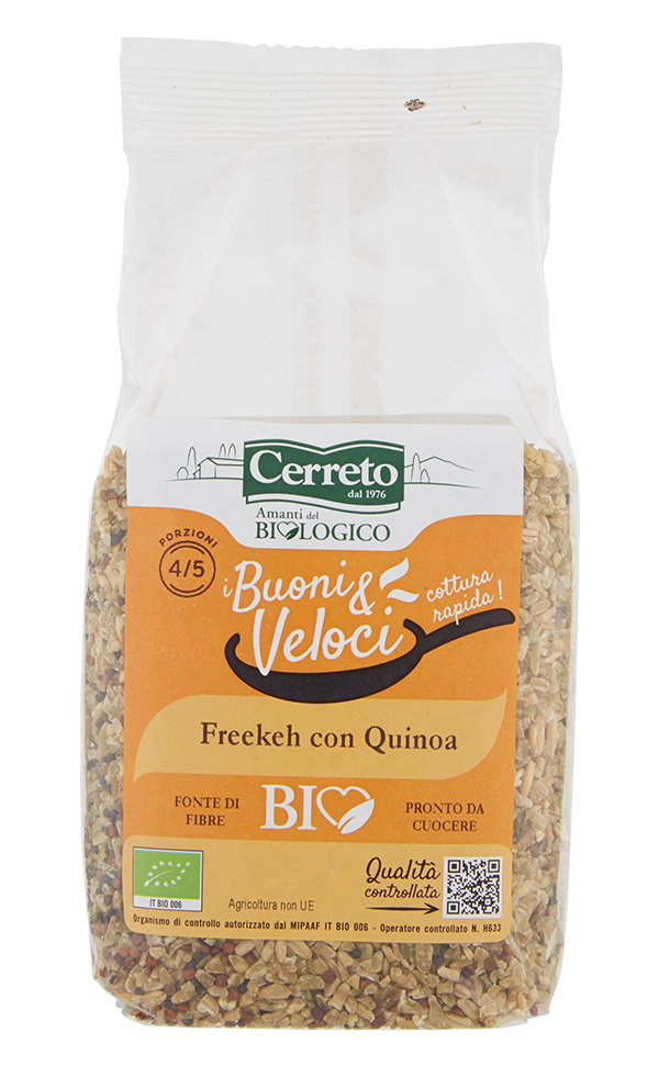 Freekeh con Quinoa