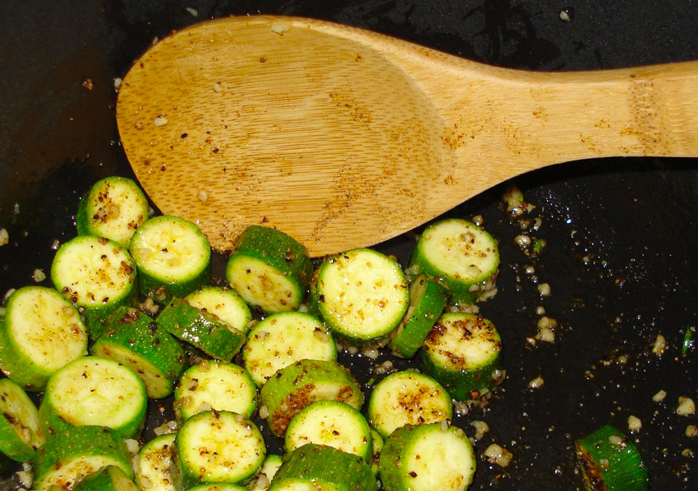 Amaranto con gomasio e zucchine