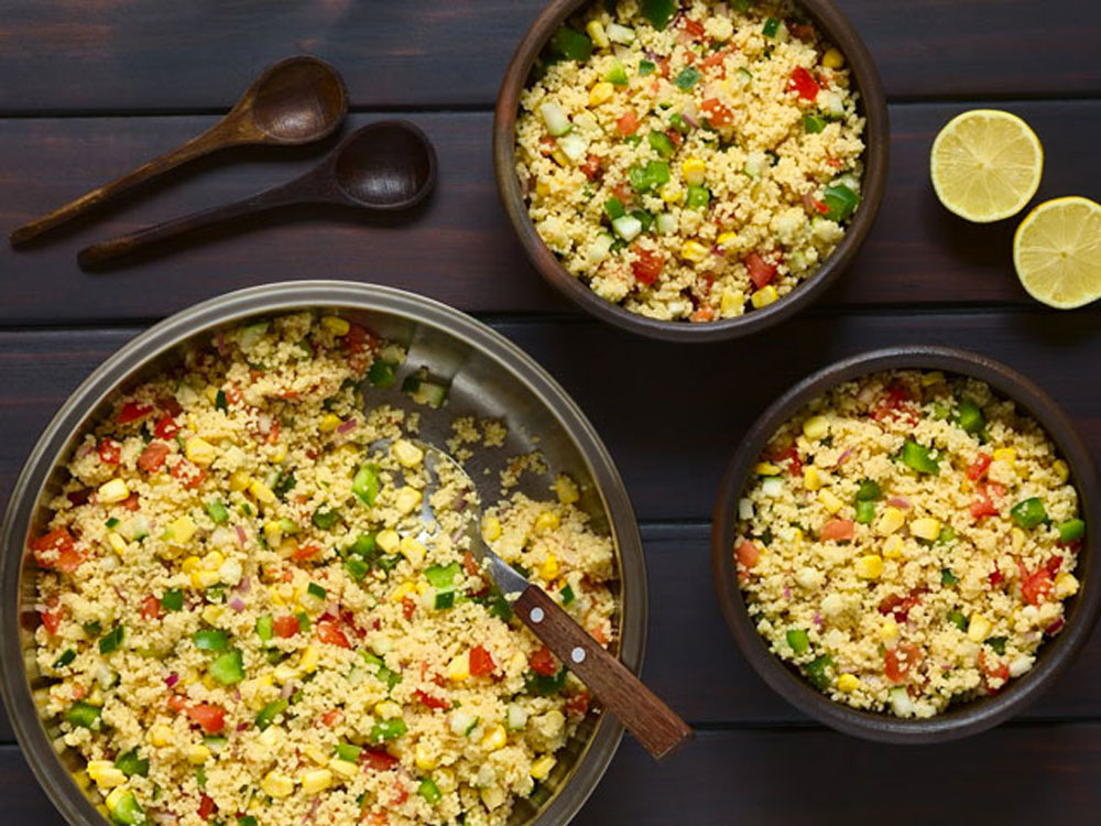 Cous cous con semi di sesamo